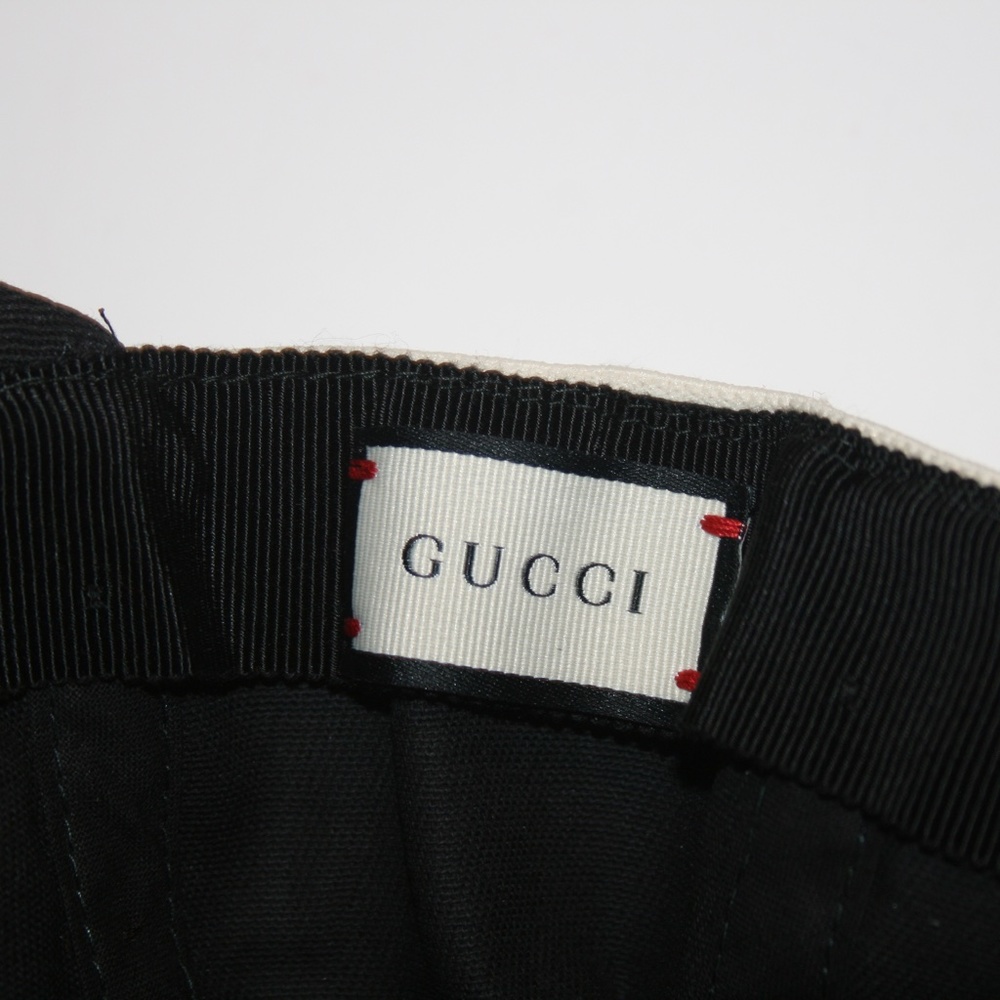 Gucci logo Gabardine Headband Baseball Cap Hat - Picture 7 of 7